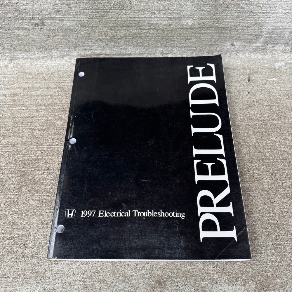 1997 Honda Prelude Electrical Troubleshooting Manual ETM OEM 61S3000EL 253 Pages